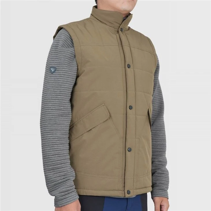 Classical Bodywarmer With Mechanical Stretchy Fabric